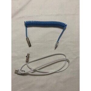 Quality Braided USB-C to USB-A Coiled Cable